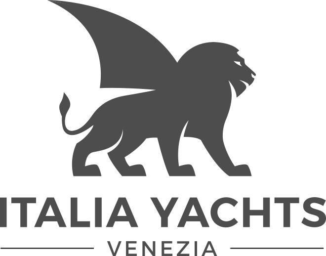 Italia Yachts Logo Def grey